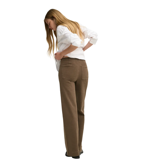 Madeline Wide Pocket Color - Brown