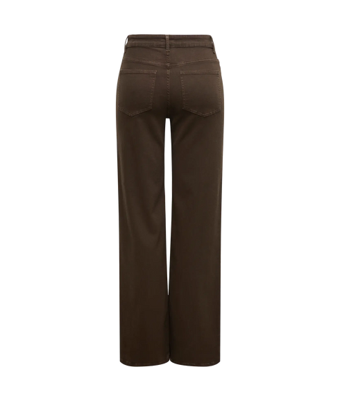 Madison Blush Wide Color Denim - Brown