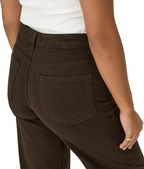 Madison Blush Wide Color Denim - Brown