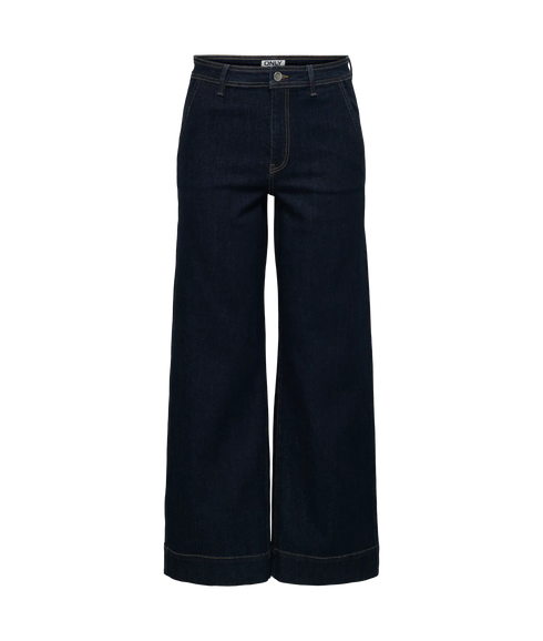Madison Chino Wide Denim - Blue