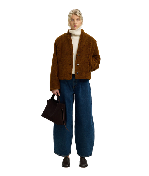 Isabel Teddy Jacket - Brown