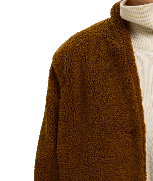 Isabel Teddy Jacket - Brown