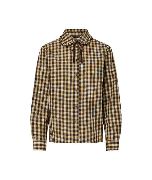 Adalaide LS Shirt - Brown
