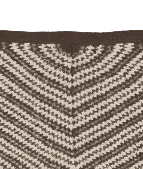 Amonna Triangle Scarf - Brown