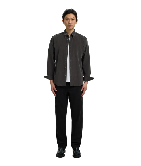Regcole Danni Cord Bd LS Shirt - Grey