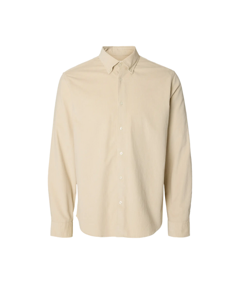 Regcole Danni Cord Bd LS Shirt - Grey