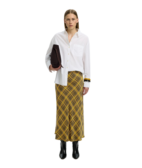 Ida Midi Skirt - Brown