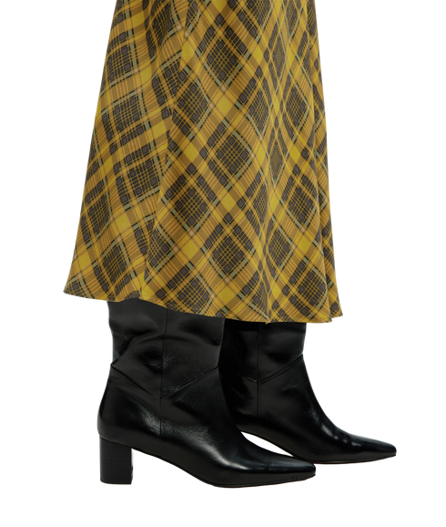 Ida Midi Skirt - Brown