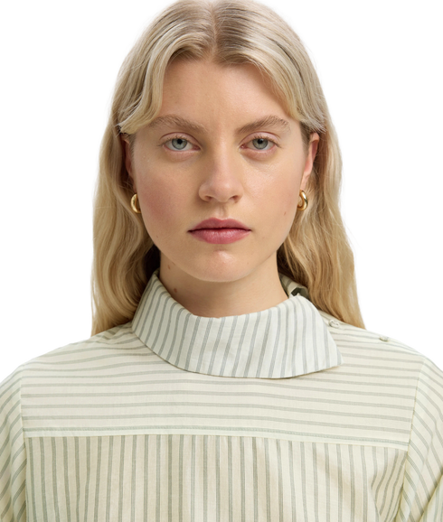 Connie LS Relaxed Top - White