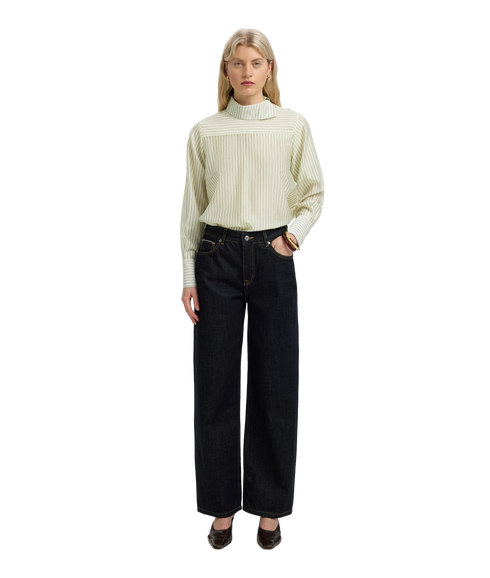 Connie LS Relaxed Top - White