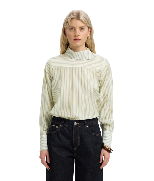 Connie LS Relaxed Top - White