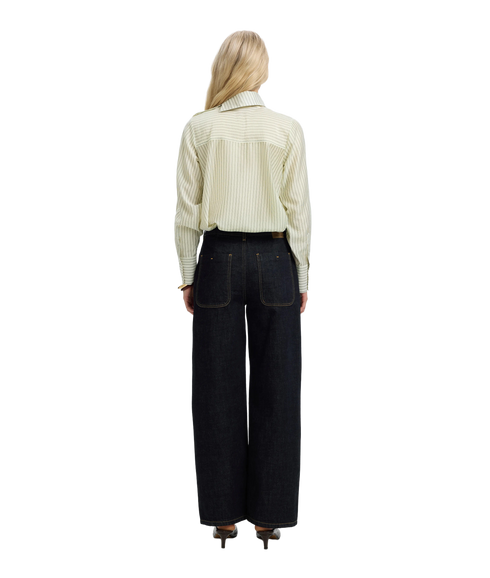 Connie LS Relaxed Top - White