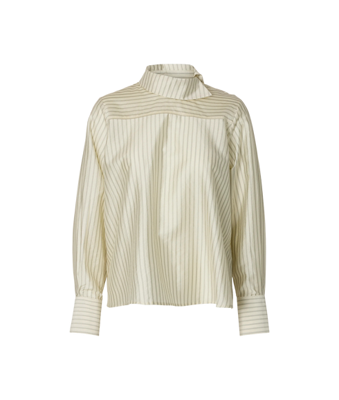 Connie LS Relaxed Top - White