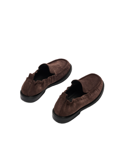 Eden Suede Loafer - Brown