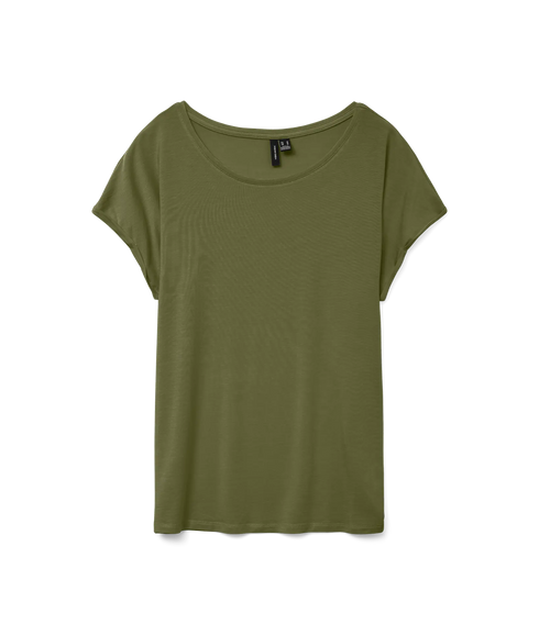 Ava Plain SS Top - Yellow