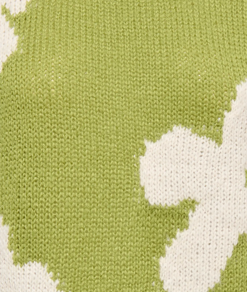 Bootle LS Flower O-Neck - Yellow