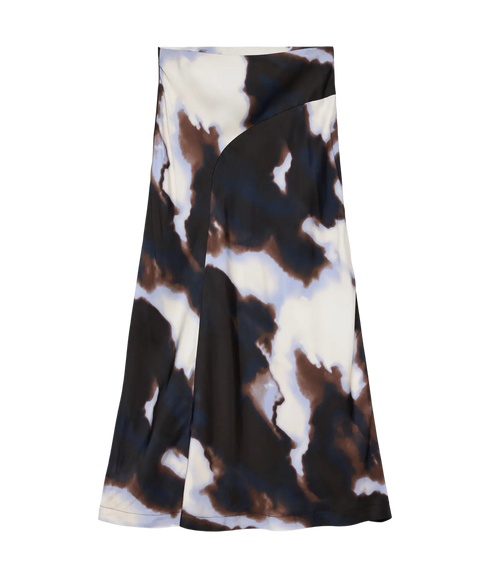 Jade Ollie Nw Ankle Skirt - Brown
