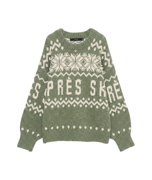 Moritz LS O-Neck Pullover - Green