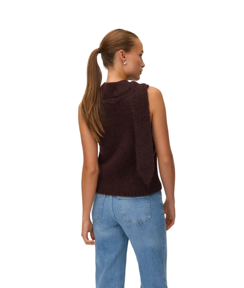 Venezia Tie Vest - Brown
