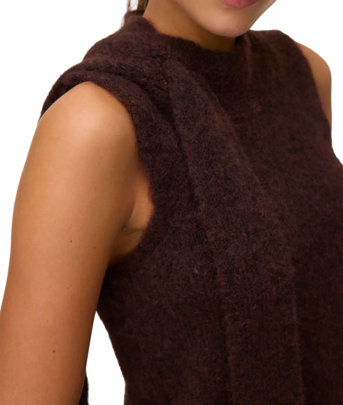 Venezia Tie Vest - Brown