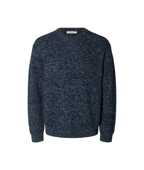 Tilum LS Knit Crew Neck - Blue