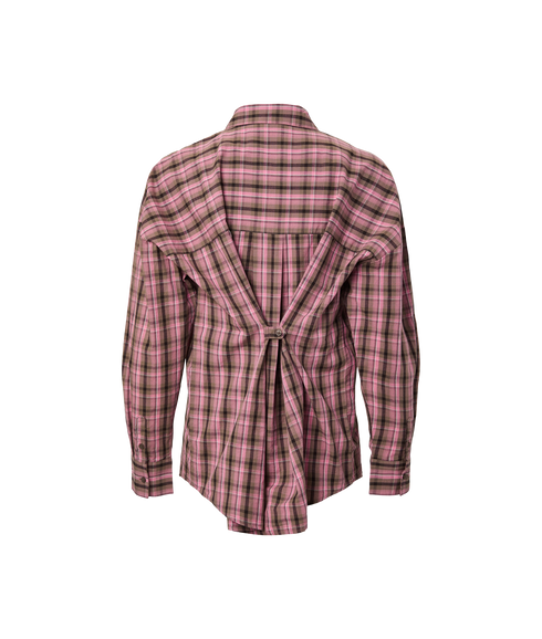 Everett LS Loose Shirt - Brown