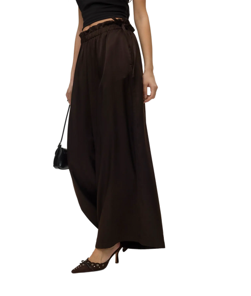 Charm Detail Pant - Brown