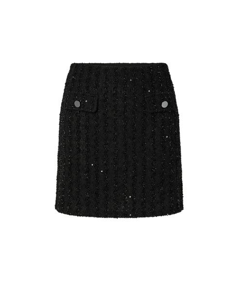 Ekas Mini Skirt Mwa - Black