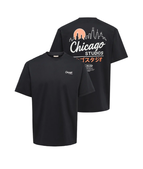 Fred Event Rlx SS Tee - Black
