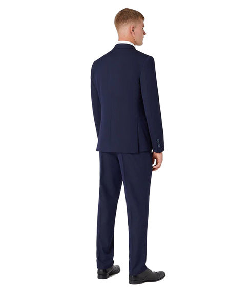 Palucci Tapered Fit Stretch Jacket - Navy