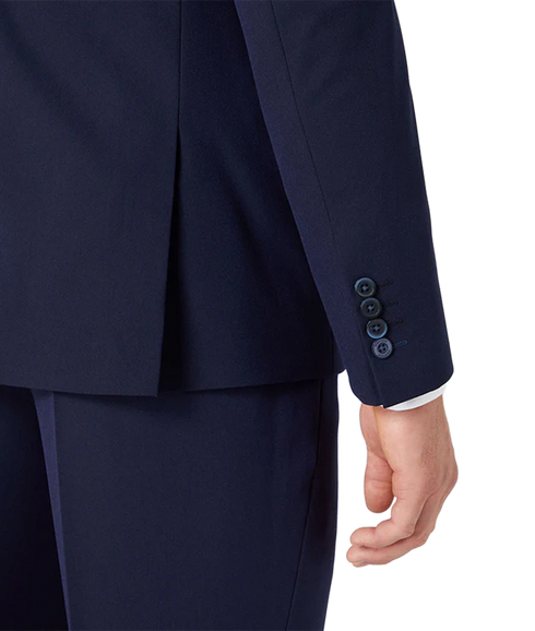 Palucci Tapered Fit Stretch Jacket - Navy