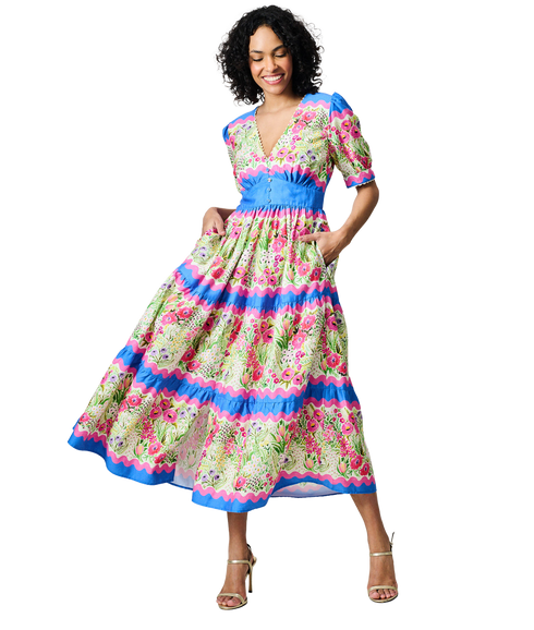 Jo Dress - Blue