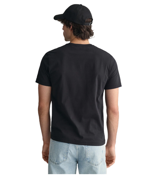 Regular Fit Shield T-Shirt - Black