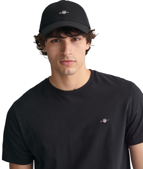 Regular Fit Shield T-Shirt - Black