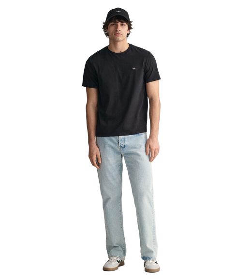 Regular Fit Shield T-Shirt - Black