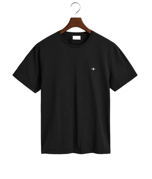 Regular Fit Shield T-Shirt - Black