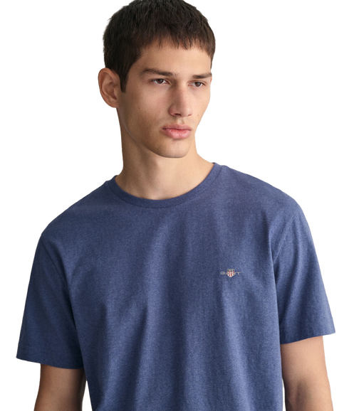 Regular Fit Shield T-Shirt - Navy