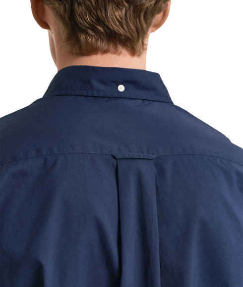 Classic Poplin Short Sleeve Shirt - Marine