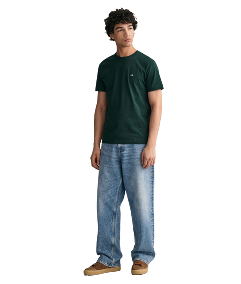 Regular Fit Shield T-Shirt - Green