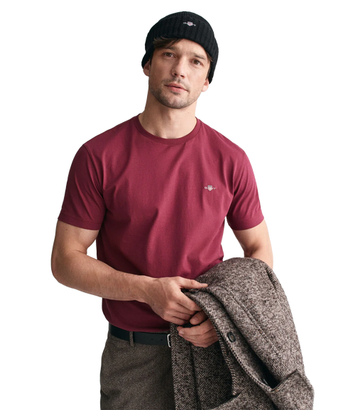 Regular Fit Shield T-Shirt - Red