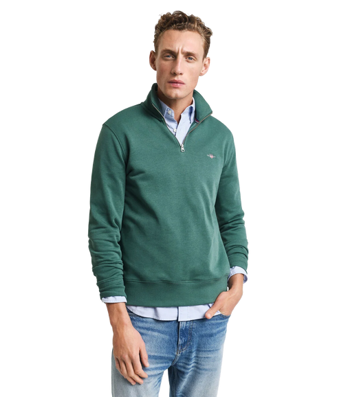 Reg Shield Half Zip Sweat - Green
