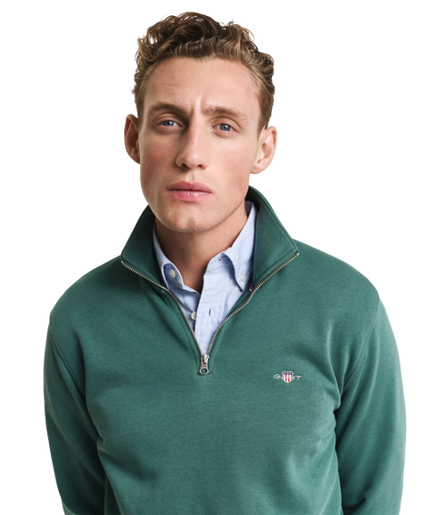 Reg Shield Half Zip Sweat - Green