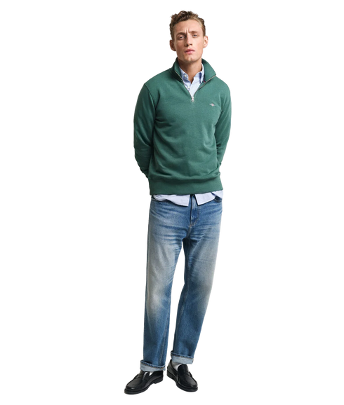 Reg Shield Half Zip Sweat - Green