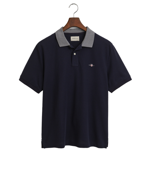 Tipping Detail Polo - Navy
