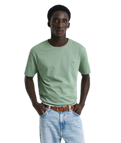 Shield Short Sleeve T-Shirt - Kalamata Green