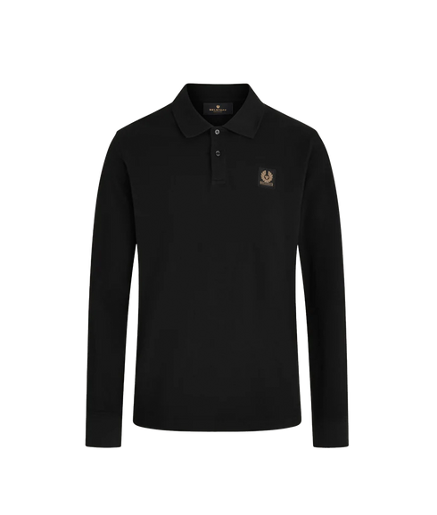 Belstaff Long Sleeved Polo - Black