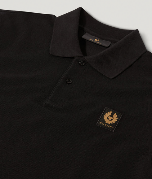Belstaff Long Sleeved Polo - Black