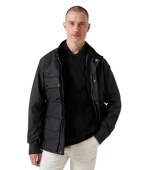 Belstaff Long Sleeved Polo - Black