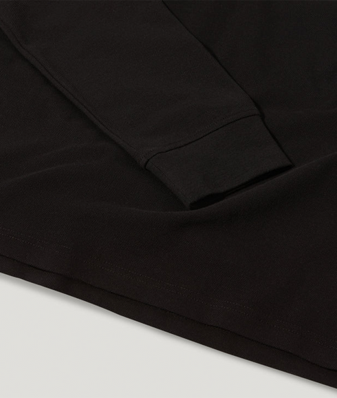 Belstaff Long Sleeved Polo - Black