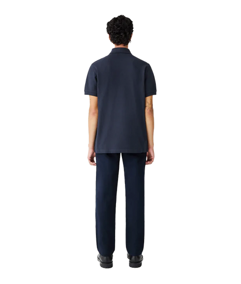 Pique Polo Shirt - Navy